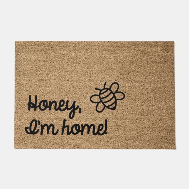 Honey I’m Home Doormat (Front)