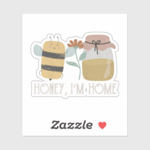 Honey I'm Home Bee Pun