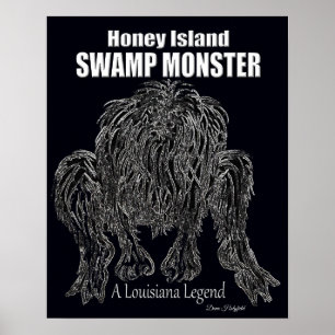 HONEY ISLAND SWAMP MONSTER a LOUISIANA LEGEND Poster
