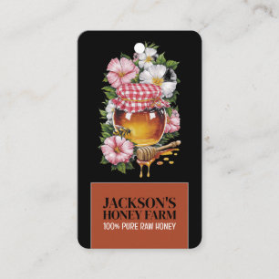 Honey Jar - Beeyard, Honey Farm Product Tag
