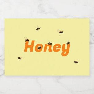 Honey Jar Food Label Set