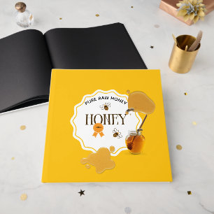 Honey Jar Honeybee Honeycomb Bee Apiary Guest Book