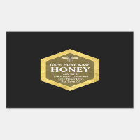 Honey Jar Label | Honey Bee and Apiary Name