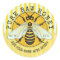 Honey Jar Labels | Honeybee Honeycomb Bee Apiary