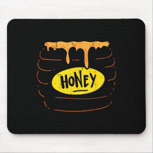 Honey Jar Pot Costume Fun Sweet Halloween Men Wome Mouse Mat