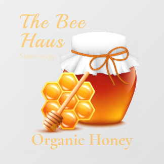Honey Jar  Window Cling