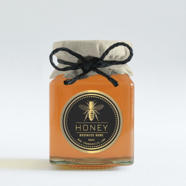 Honey label Black Gold | Honey Logo (Creator Uploaded)