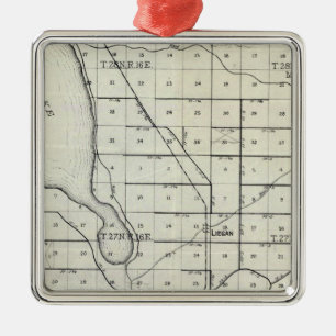 Honey Lake Valley Metal Tree Decoration