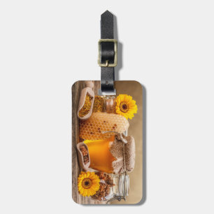 Honey Luggage Tag
