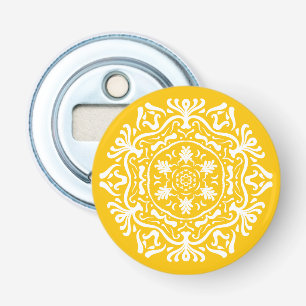 Honey Mandala Bottle Opener
