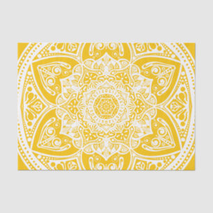 Honey Mandala Tissue Paper
