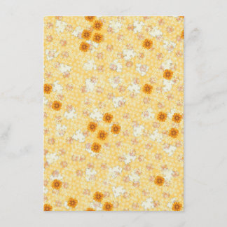 Honey Marigold Wedding Set Invitation