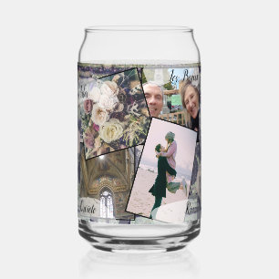 Honey moon 8 photos Drinkware Set Can Glass