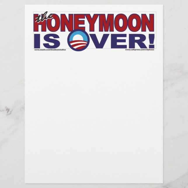 HONEY-MOON-IS-OVER FLYER (Front)