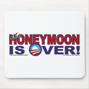 HONEY-MOON-IS-OVER MOUSE MAT