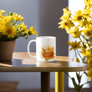 Honey Mug: Honey Drop Splash Mug