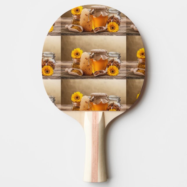Honey Ping Pong Paddle (Front)