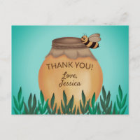 Honey Pot and Bumble Bee Baby Shower Thank You