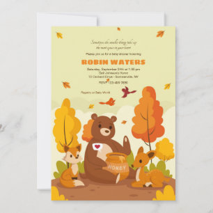 Honey Pot Baby Shower Invitation