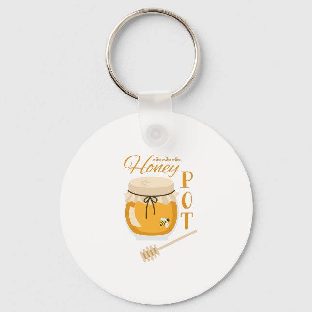 Honey Pot Key Ring (Front)