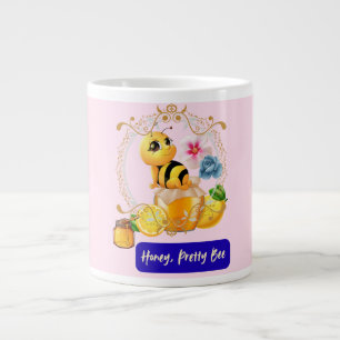 Honey, Pretty Bee Large Coffee Mug