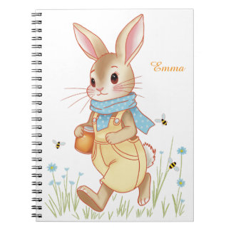 Honey Rabbit Notebook