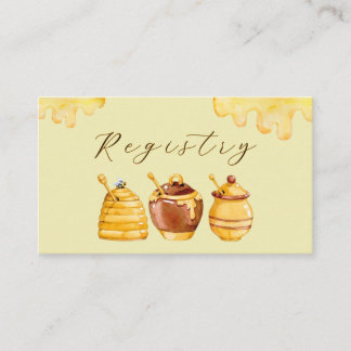 Honey Registry Card (Upload Your Personal QR)