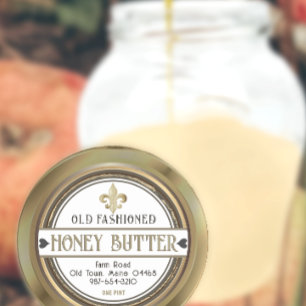 Honey Retro Grunge Hearts Fleur de Lis Gold Label