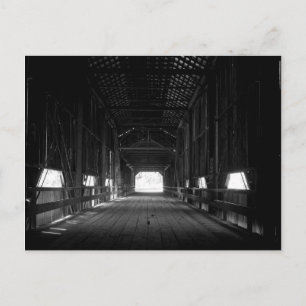 Honey Run covered Bridge Chico California Postcard