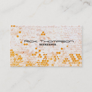 Honey Seller / Beekeeper Bee Far Farmer Shop Business Card