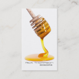 Honey Seller / Beekeeper Bee Farm Farmer Shop Business Card