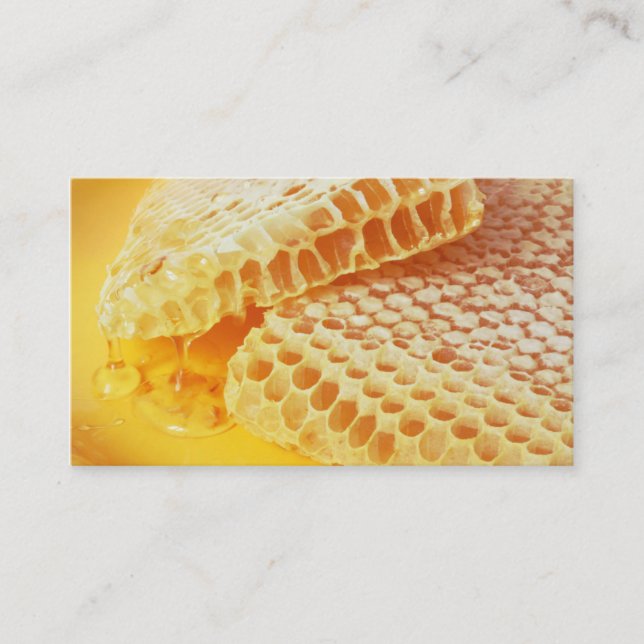 Honey Seller / Beekeeper Sweet Bee Seller Shop Business Card (Front)
