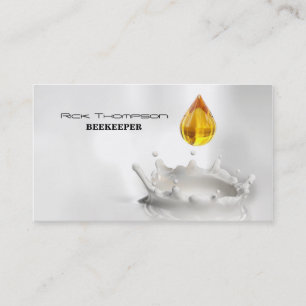 Honey Seller / Beekeeper Tasty Sweet Bee Business Card