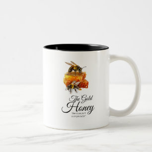Honey Seller - Beekeeper  Two-Tone Coffee Mug