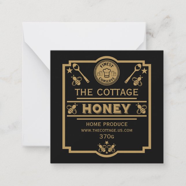 Honey Seller Card (Front)