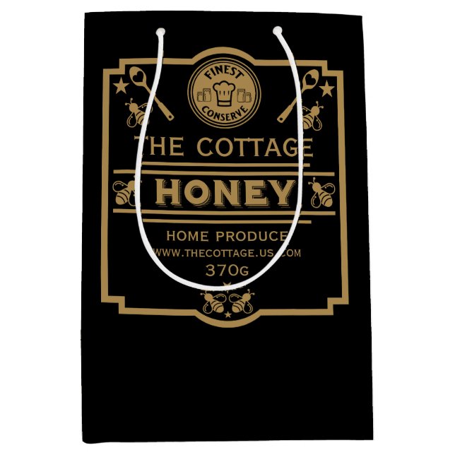 Honey Seller Medium Gift Bag (Front)