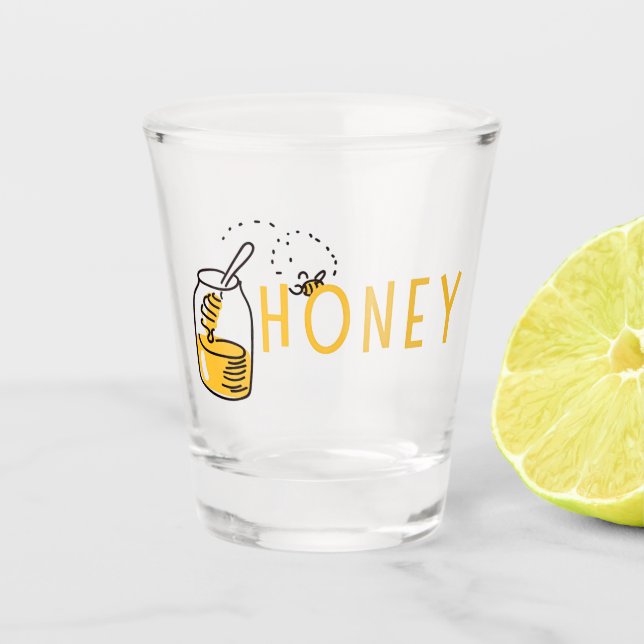 Honey Shot Glass (Front)