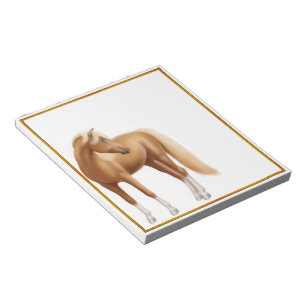 Honey Sorrel Riding Horse Notepad