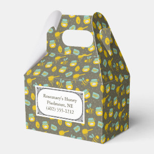 Honey Spoon Customer Personalised Favour Box