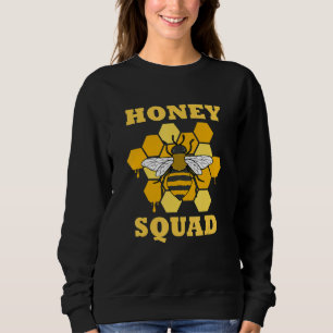 Honey Squad Bees Wildlife Natural Candy Sweatshirt