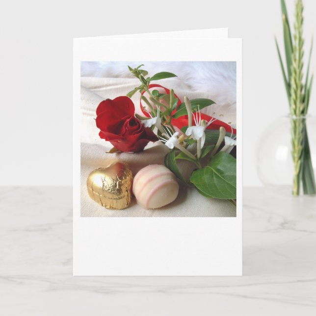 Honey Suckle Candy Holiday Card (Front)