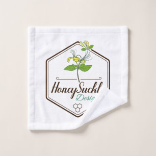 Honey Suckle Design Towel
