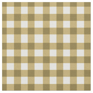 Honey Tan Gingham For Home Canning Jars Speciality Fabric