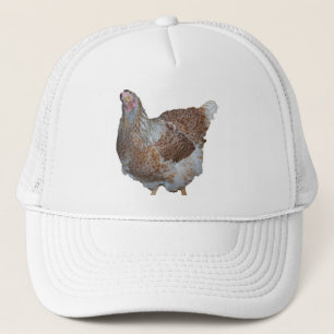 Honey the Blue Laced Wyandotte Hen Trucker Hat