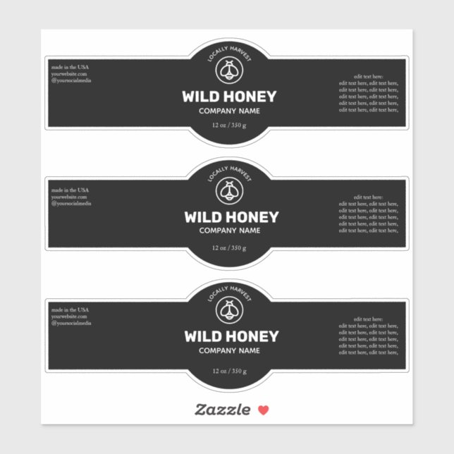 Honey Vinyl Black Label (Sheet)