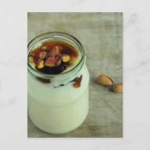 Honey Yogurt Postcard