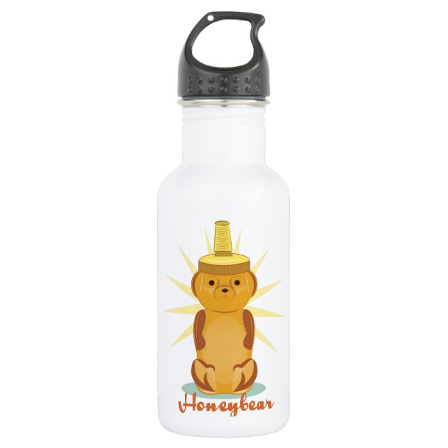 Honeybear Jar 532 Ml Water Bottle (Front)