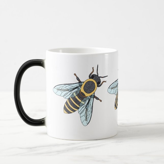 Honeybee (11oz) - Morphing Mug (Left)