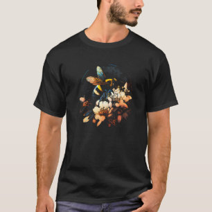 Honeybee and bumble bee for American hive beekeepe T-Shirt