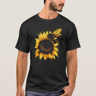 Honeybee and bumble bee for American hive beekeepe T-Shirt